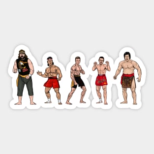 Top Kumite Fighters Sticker